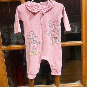 Disney Baby Blush Pink Outfit worn 1x